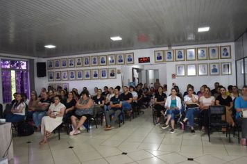 PALESTRA PARA PROFISSIONAIS DA  ATENÇÃO BÁSICA E DA SMS DE CATUÍPE