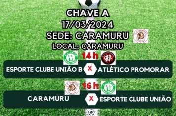 JOGOS DO CAMPEONATO MUNICIPAL DE FUTEBOL DE CAMPO