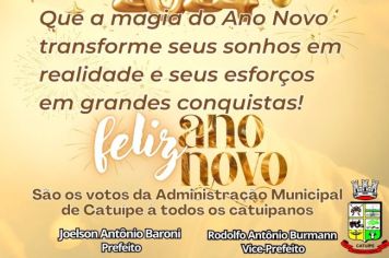 FELIZ ANO NOVO