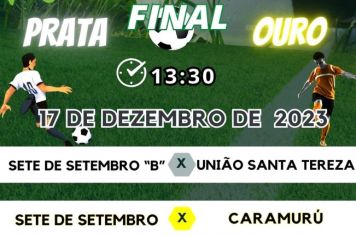 FINAL DO CAMPEONATO MUNICIPAL DE FUTEBOL DE CAMPO ACONTECE DOMINGO