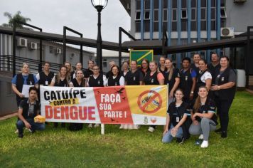 DIA D: SECRETARIA DE SAÚDE DE CATUÍPE PROMOVE AÇÃO DE COMBATE À DENGUE