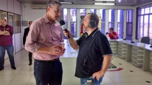 Pavimentação do entorno da ERS 218 reuniu lideranças em Catuipe