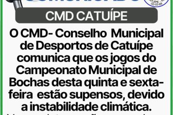 COMUNICADO CMD