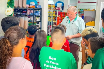 Alunos da Escola Ulisses Salazar realizam ações do Programa Educação Fiscal e Nota Fiscal Gaúcha