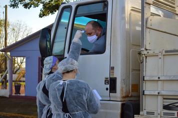 SECRETARIA MUNICIPAL DE SAÚDE REALIZA BARREIRA SANITÁRIA NO MUNICÍPIO DE CATUÍPE