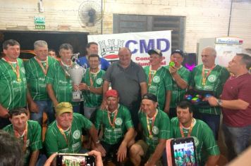 SANTA TEREZA B É CAMPEÃ DO CAMPEONATO MUNICIPAL DE BOCHA CATEGORIA VETERANO SÉRIE PRATA