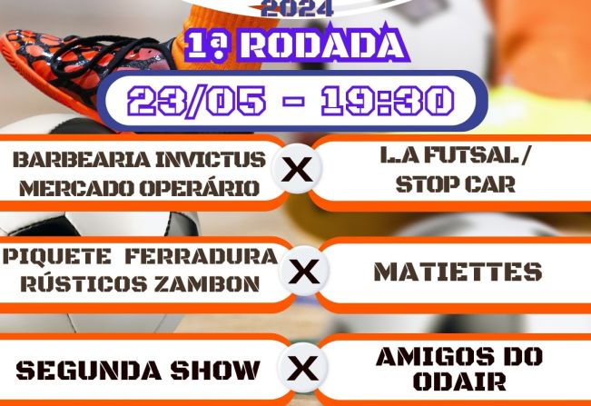 22º CAMPEONATO MUNICIPAL DE FUTSAL DE CATUÍPE TERÁ SUA 1ª RODADA NESTA QUINTA-FEIRA