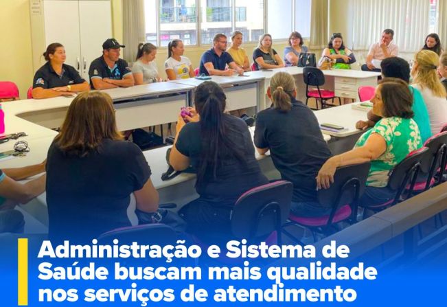 Administração e Sistema de Saúde buscam qualificar os serviços de atendimento