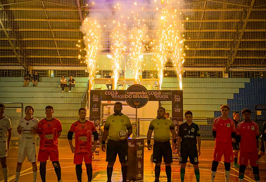 Copa Brasil de Futsal – Categoria de Base, foi realizada no nosso Ginásio Municipal!