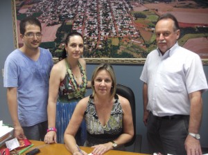Assinado Termo de Compromisso  Para a construção das novas instalações da escola Girassol