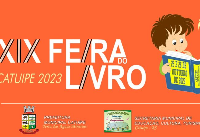 PROGRAMAÇÃO DA XIX FEIRA MUNICIPAL DO LIVRO DE CATUÍPE