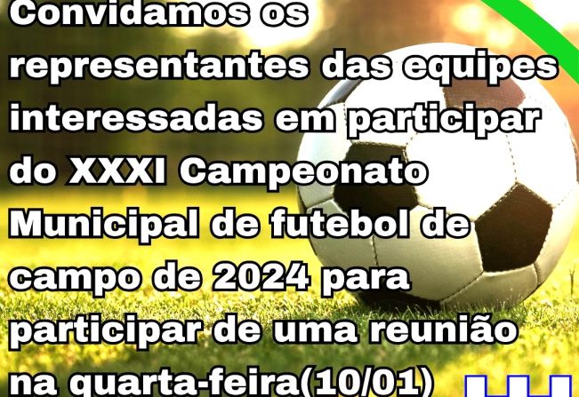 COMUNICADO DO CMD