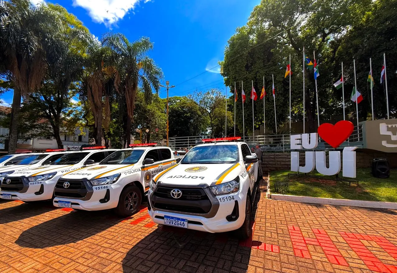 Catuípe recebe nova viatura para a Brigada Militar