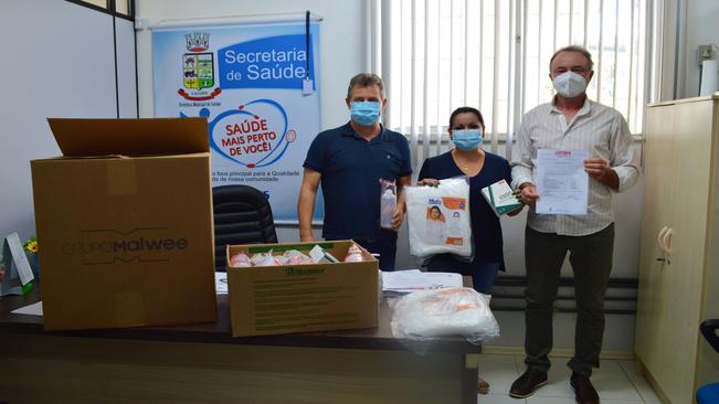 PREFEITURA MUNICIPAL DE CATUÍPE REALIZA DOAÇÃO DE INSUMOS HOSPITALARES AO HCI